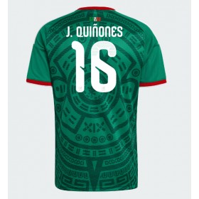 Pánské fotbalový oblečení Mexiko Julian Quinones #16 Domácí košile MS 2026 Krátkým Rukávem